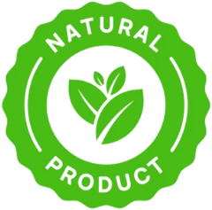 100 percent natural badge
